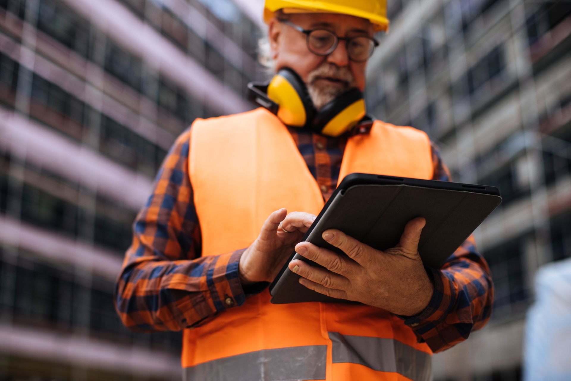 Digital technology helping him lead the construction site